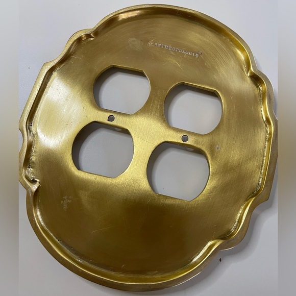 NWOT Anthropologie Adelaide Double Outlet Cover - Picture 4 of 11